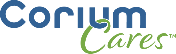 Corium Cares logo